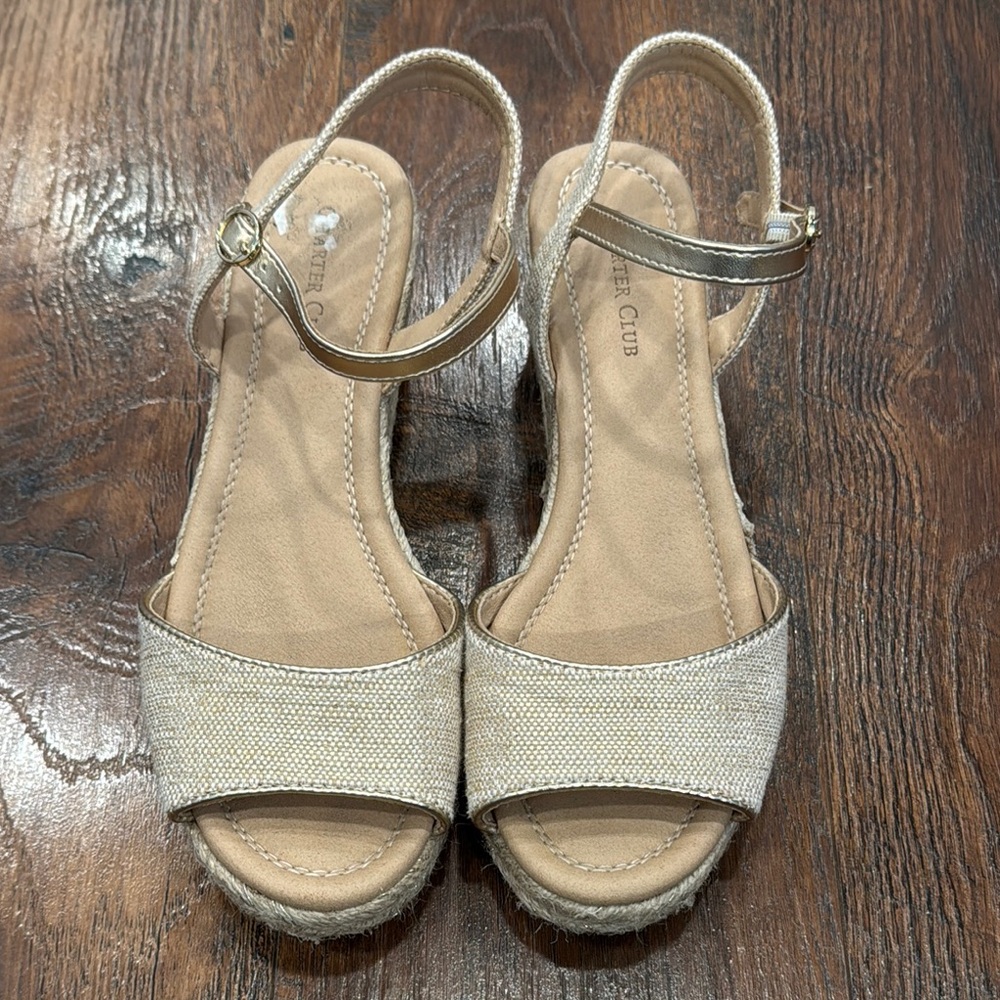 Charter Club wedge sandals